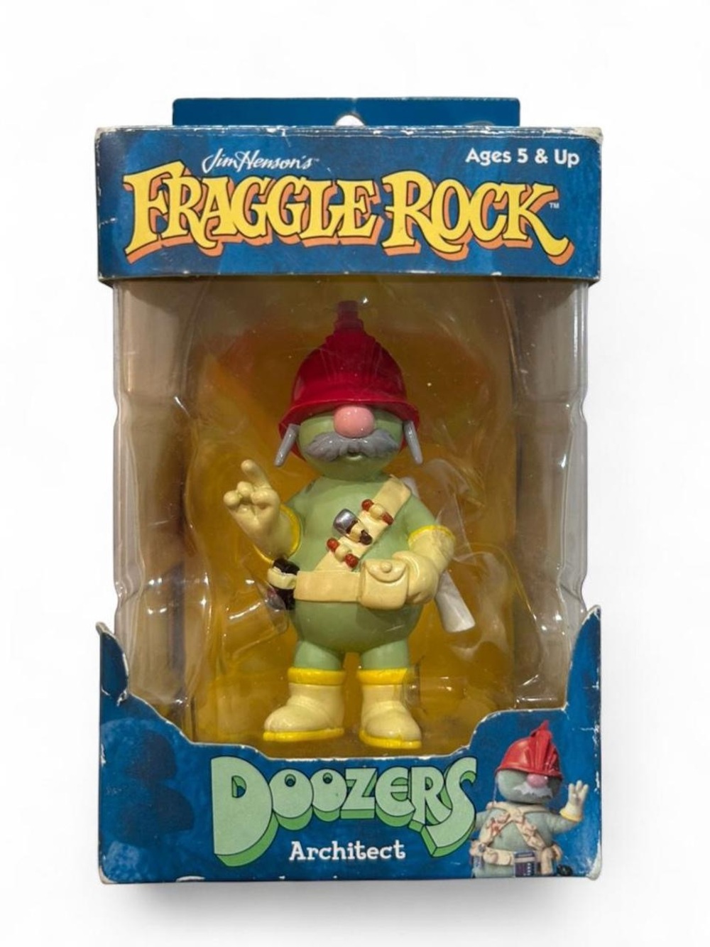 Vintage Fraggle Rock Doozer Architect Figure 2003 Sababa Toys